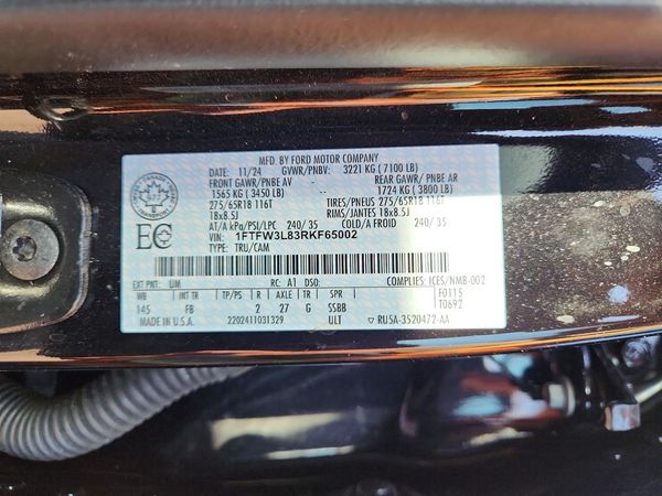 2024 FORD F150