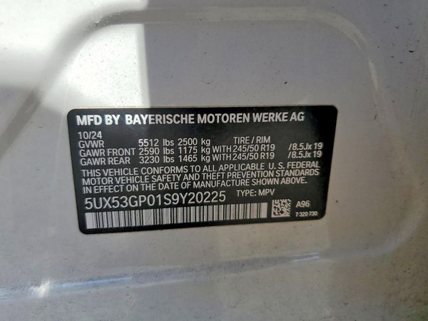 2025 BMW X3 30 xDrive