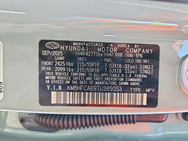 2026 HYUNDAI KONA SEL Sport