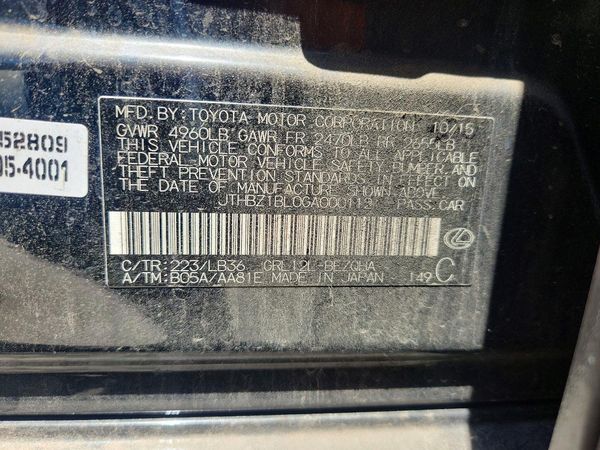 2016 LEXUS GS 350