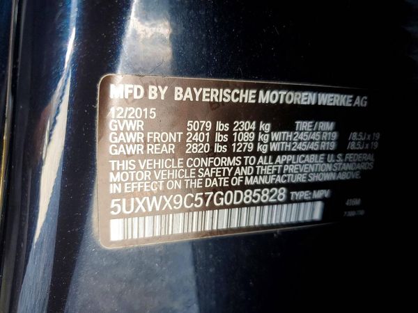 2016 BMW X3 xDrive28i