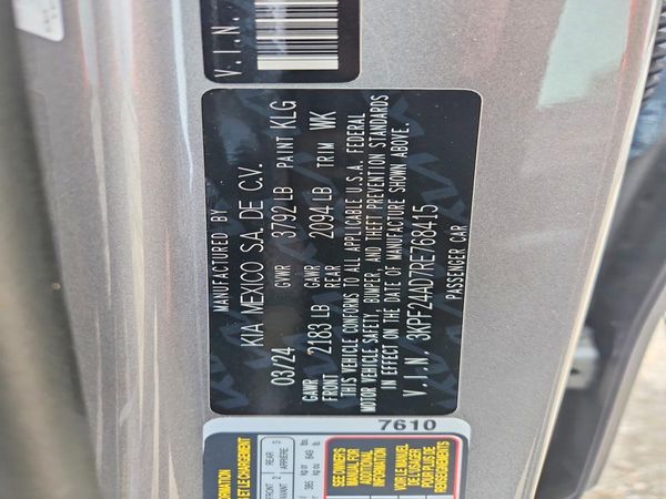 2024 KIA FORTE LX, LXS