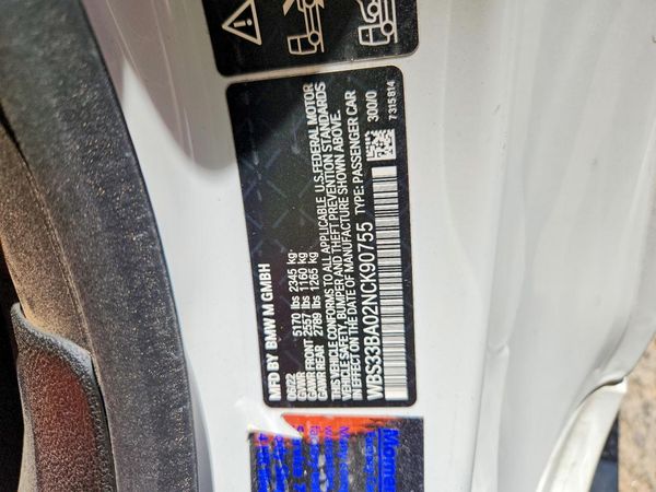 2022 BMW M4 M4 xDrive Competition