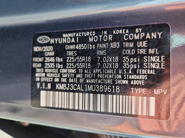 2021 HYUNDAI TUCSON