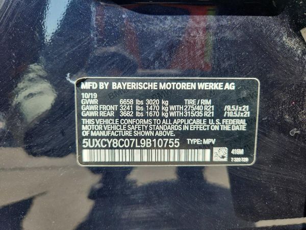 2020 BMW X6