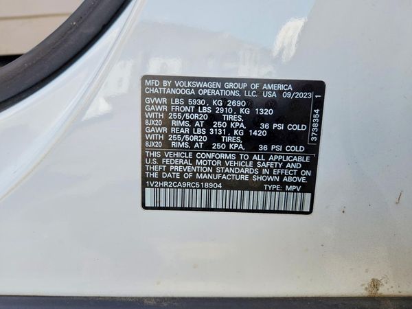 2024 VOLKSWAGEN ATLAS 4Motion SE