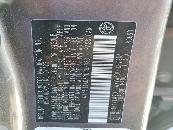 2023 TOYOTA CAMRY SE