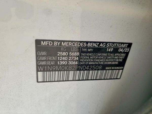 2023 MERCEDES-BENZ EQB EQB300 4MATIC