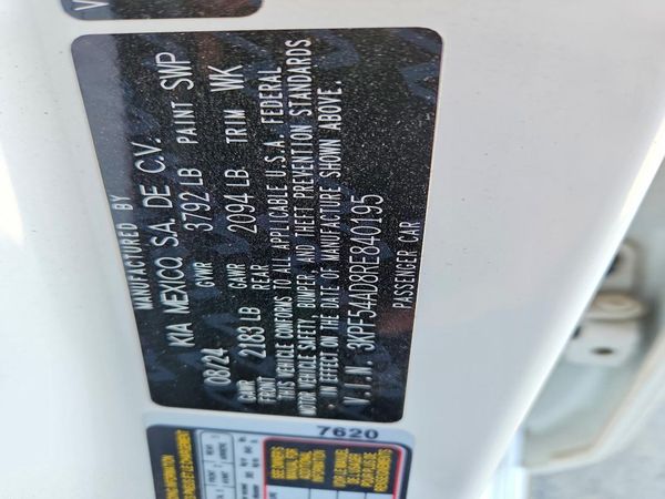 2024 KIA FORTE GT Line