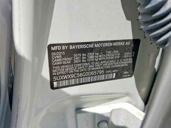 2016 BMW X3 xDrive28i