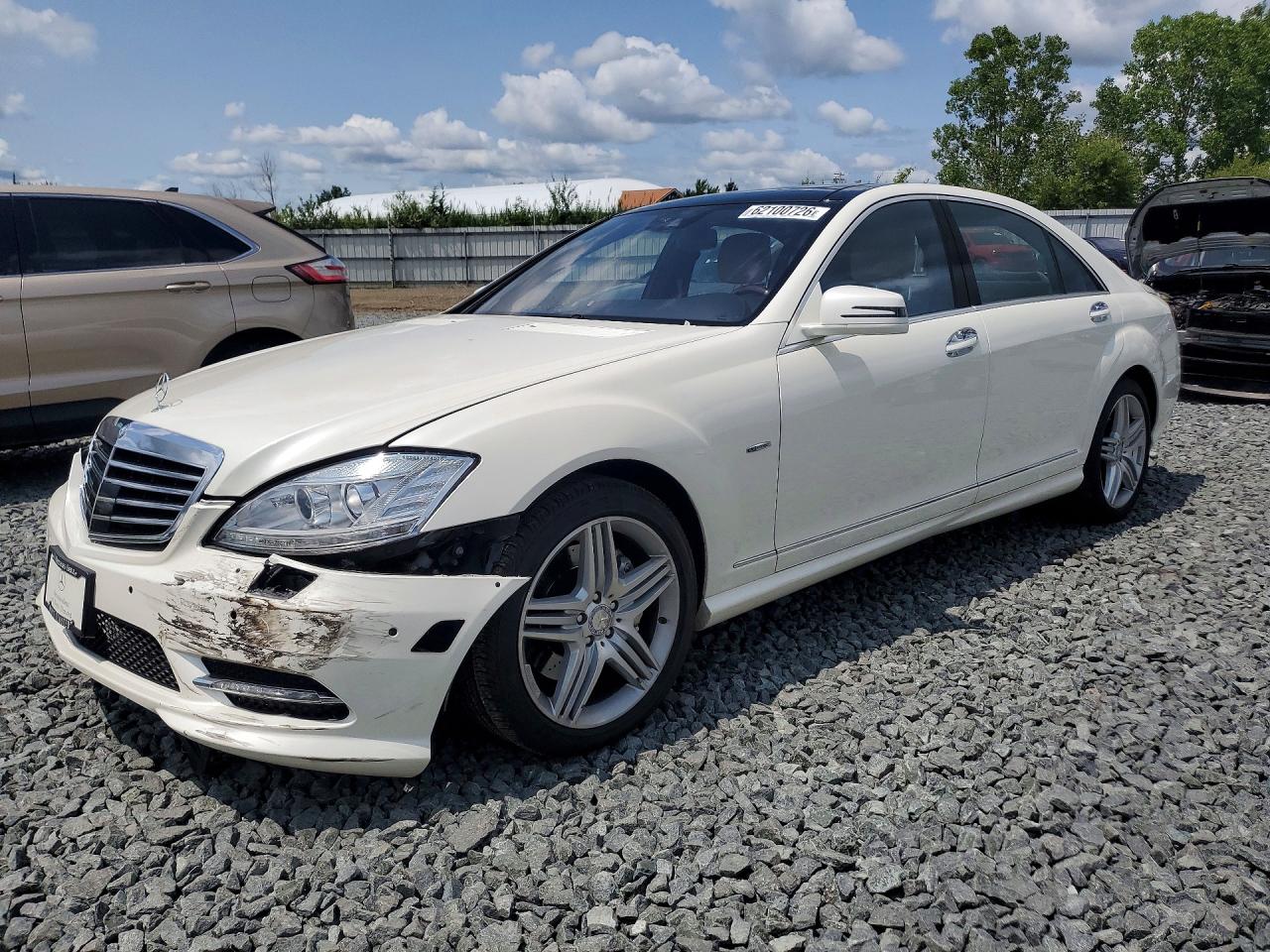 2012 MERCEDES-BENZ S 550 4MAT S550 4-MATIC