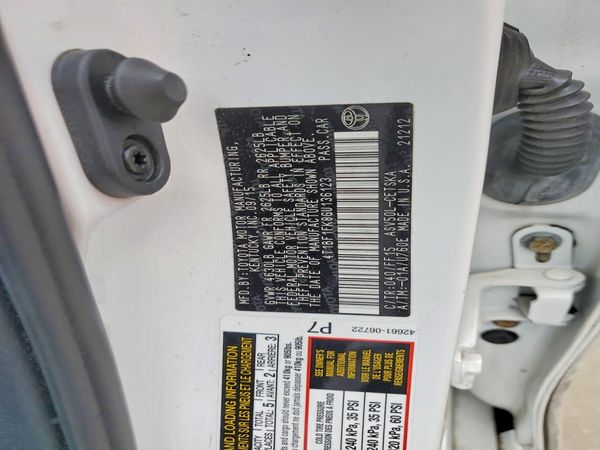 2016 TOYOTA CAMRY