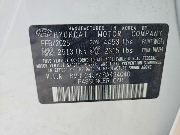 2025 HYUNDAI SONATA