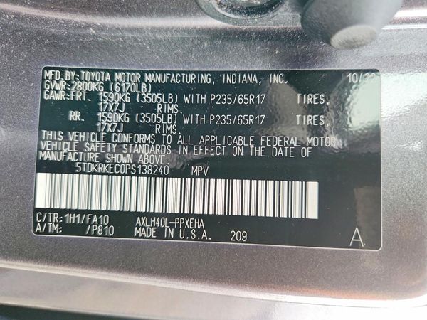 2023 TOYOTA SIENNA LE