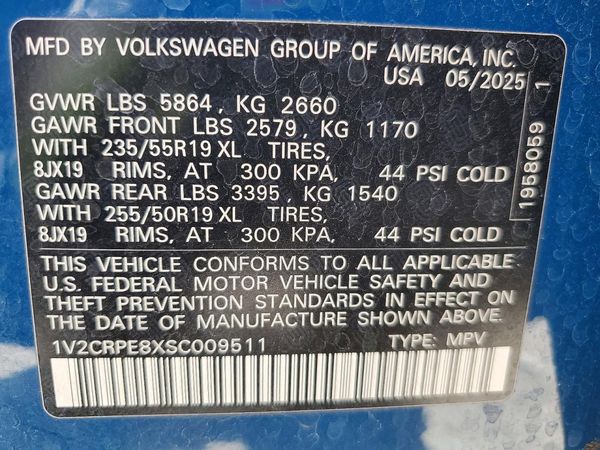 2025 VOLKSWAGEN ID.4 Pro
