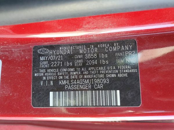 2021 HYUNDAI ELANTRA SEL