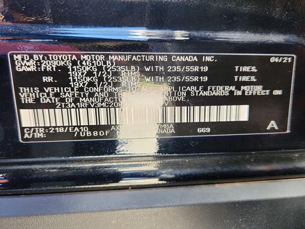 2021 TOYOTA RAV4 XLE Premium