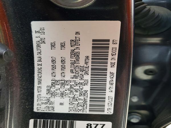 2022 TOYOTA TACOMA
