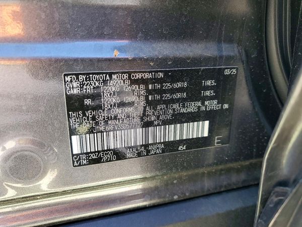 2025 TOYOTA RAV4 XSE