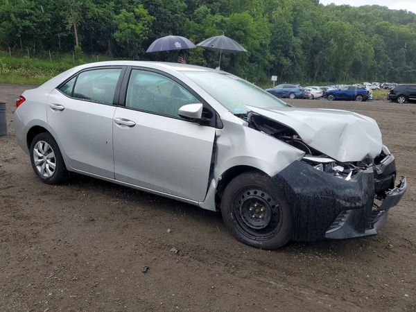 2016 TOYOTA COROLLA L/LE — Passenger 3/4