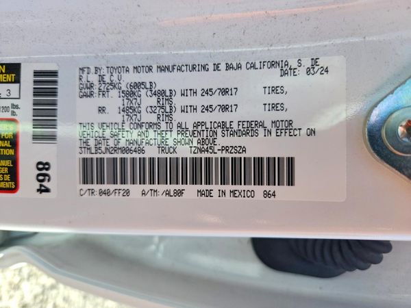 2024 TOYOTA TACOMA