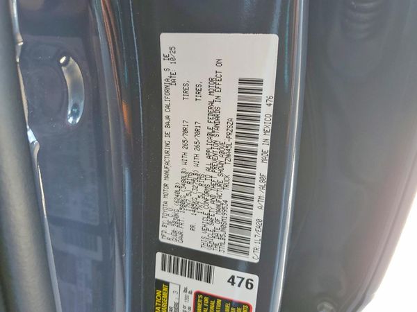 2025 TOYOTA TACOMA