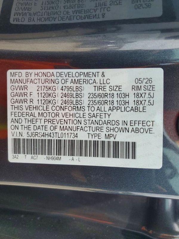 2026 HONDA CR-V EX