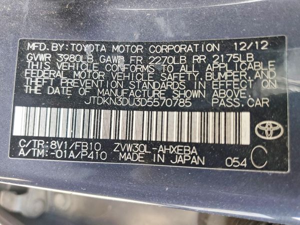 2013 TOYOTA PRIUS