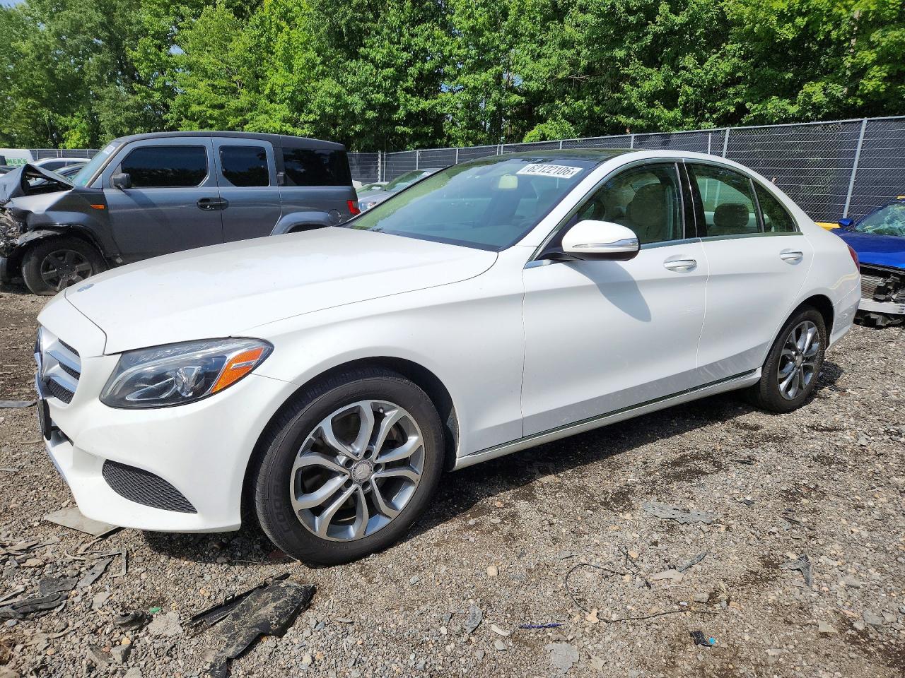 2015 MERCEDES-BENZ C 4-MATIC
