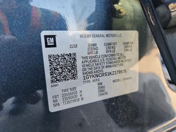 2019 CADILLAC XT5 Luxury