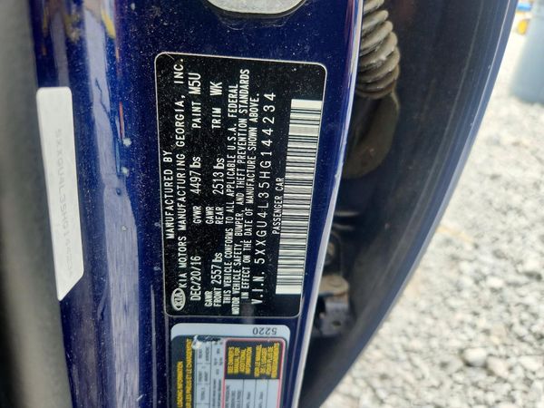 2017 KIA OPTIMA EX/EX Prem/EX Prem Plus