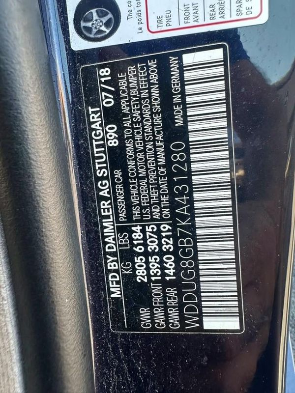2019 MERCEDES-BENZ S S560-4M