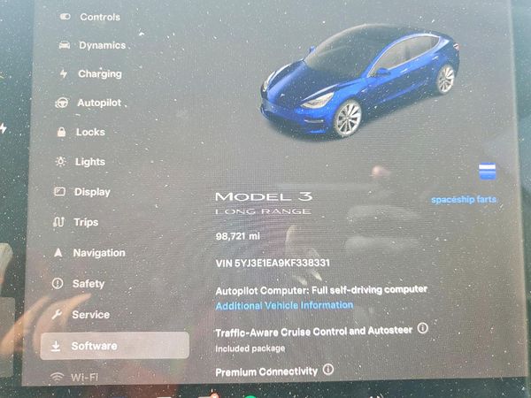 2019 TESLA MODEL 3