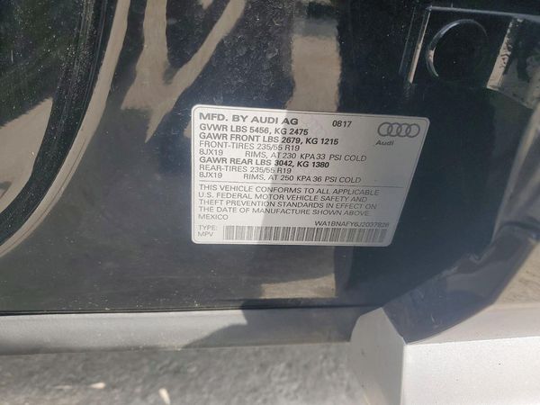 2018 AUDI Q5