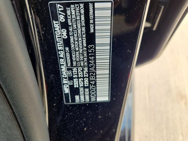 2018 MERCEDES-BENZ E
