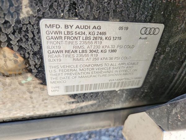 2019 AUDI Q5