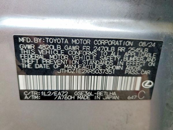 2024 LEXUS IS 350 350 F Sport