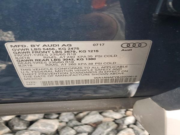 2018 AUDI Q5 quattro Premium