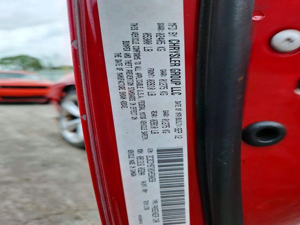 2013 DODGE CHALLENGER R/T
