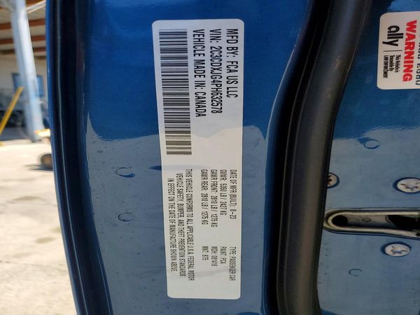 2023 DODGE CHARGER SXT