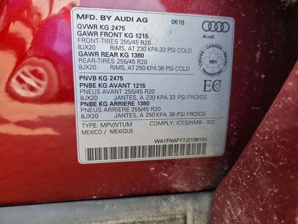 2018 AUDI Q5