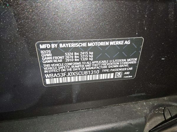 2025 BMW 530 xDrive