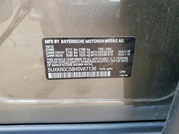 2017 BMW X5 xDrive35i