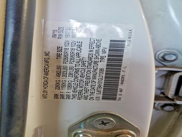 2016 ACURA RDX