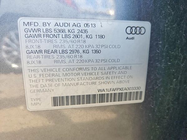 2014 AUDI Q5 Premium Plus