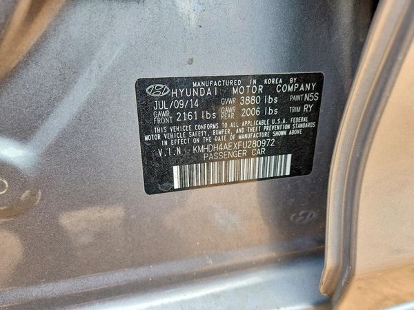 2015 HYUNDAI ELANTRA