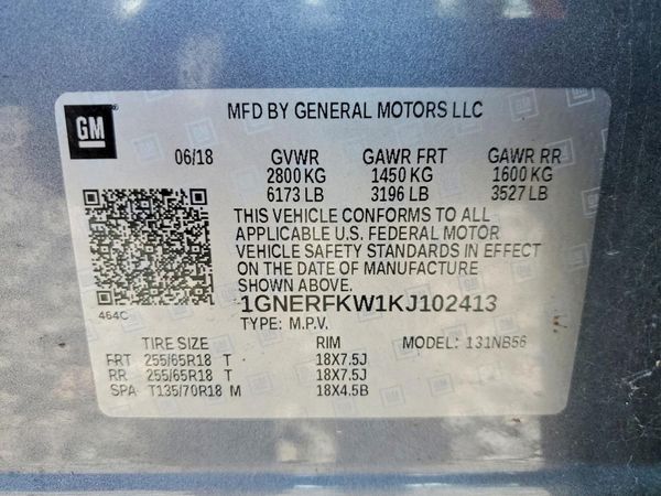 2019 CHEVROLET TRAVERSE LS