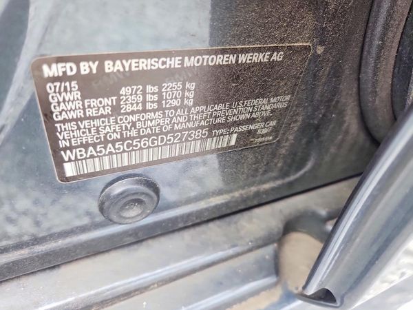 2016 BMW 528