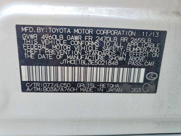 2014 LEXUS GS 350