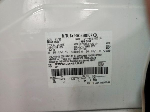 2022 FORD EDGE SE